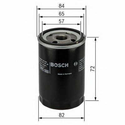 Фильтр масляный - Bosch 0 986 452 019