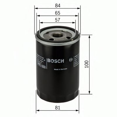 Фильтр масляный - Bosch 0 986 452 023