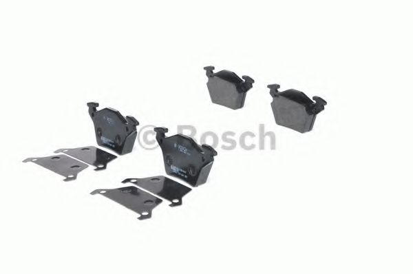 Колодки тормозные дисковые | зад | - Bosch 0 986 460 002