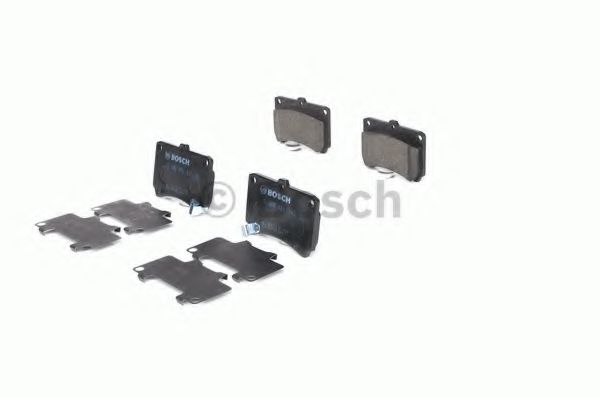 Колодки тормозные дисковые | перед | - Bosch 0 986 461 141