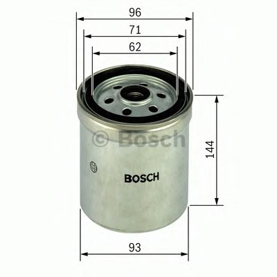 Фильтр топливный HCV - Bosch 1 457 434 421
