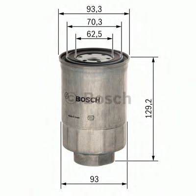 Фильтр топливный - Bosch 1 457 434 438