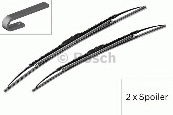 Комплект щеток стеклоочистителя 630мм/600мм - Bosch 3 397 001 367