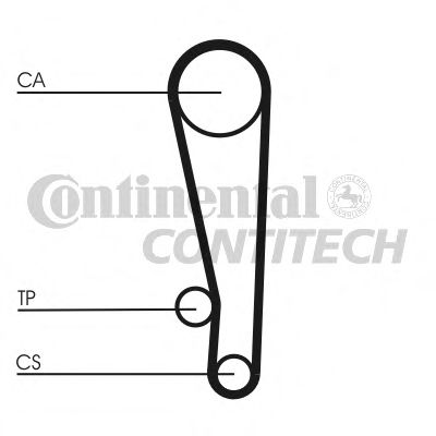 Комплект ремня ГРМ - Contitech CT1013K1