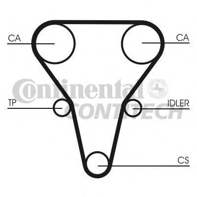 Ремень ГРМ - Contitech CT1069