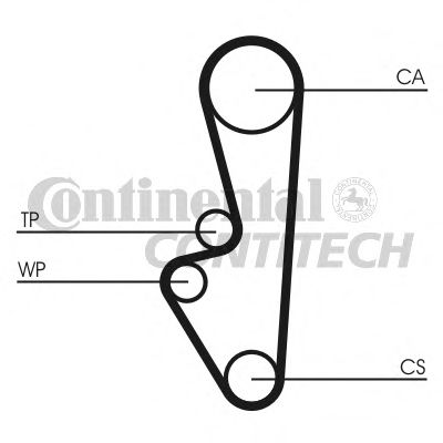 Ремень ГРМ - Contitech CT524