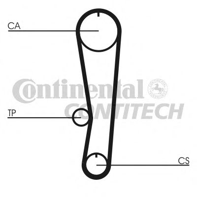 Ремень ГРМ - Contitech CT568