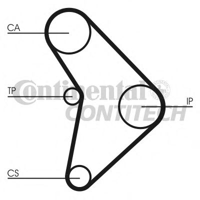Ремень ГРМ - Contitech CT592