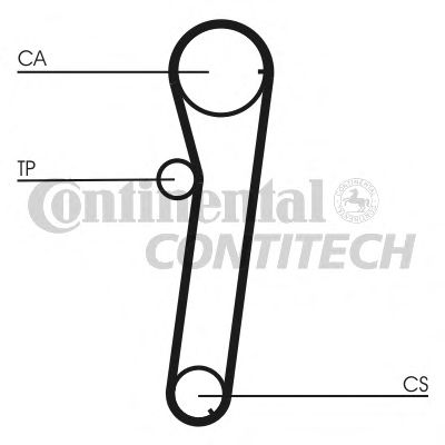 Ремень ГРМ - Contitech CT739