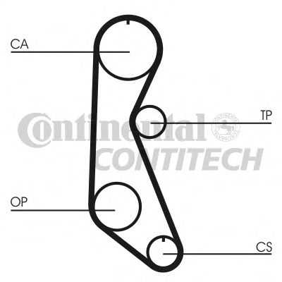 Ремень ГРМ - Contitech CT816