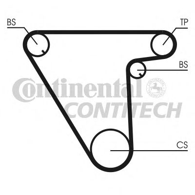 Ремень ГРМ - Contitech CT833