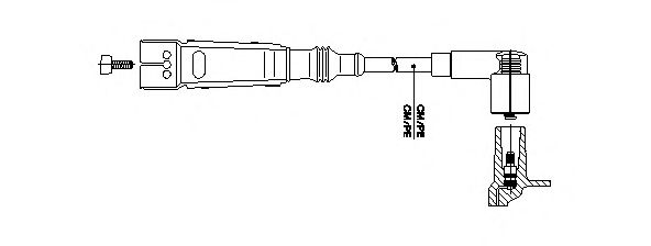 Провод высоковольтный - Bremi 111/75