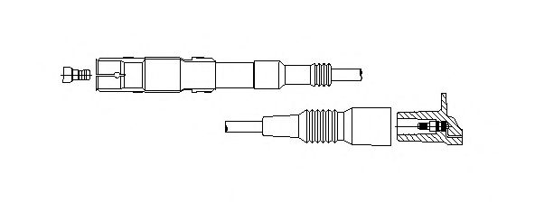 Провод высоковольтный - Bremi 118/55