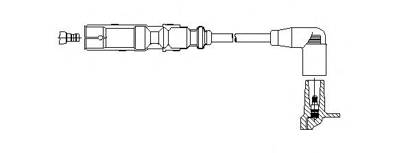 Провод высоковольтный - Bremi 162/47
