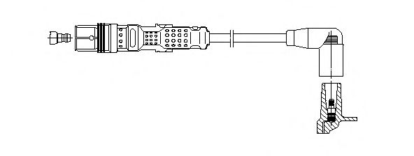 Провод высоковольтный - Bremi 1A0/270