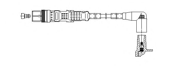 Провод высоковольтный - Bremi 1A0/2F59