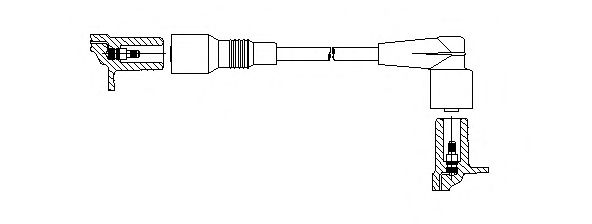 Провод высоковольтный - Bremi 351/30