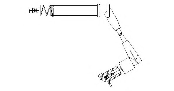 Провод высоковольтный - Bremi 370/20