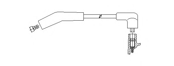 Провод высоковольтный - Bremi 437/67