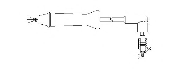 Провод высоковольтный - Bremi 603/85