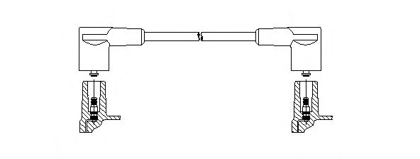 Провод высоковольтный - Bremi 677/46