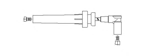 Провод высоковольтный - Bremi 6A5/930