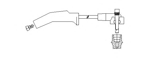 Провод высоковольтный - Bremi 816/75