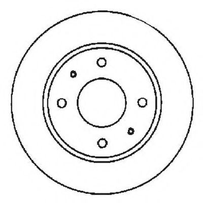 Диск тормозной | перед | - Bendix 561592B