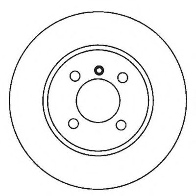 Диск тормозной | перед | - Bendix 561981B