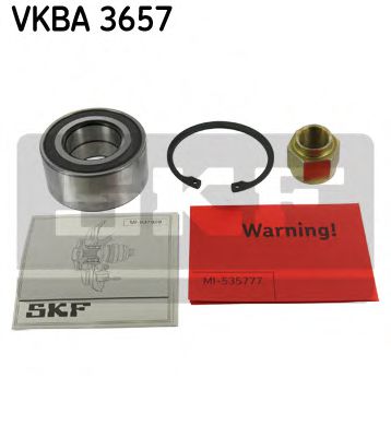 Подшипник ступицы колеса (комплект) | перед | - SKF VKBA 3657