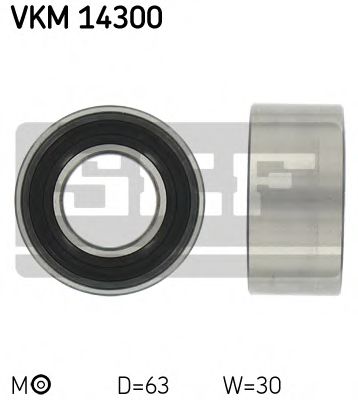 Ролик натяжной ГРМ - SKF VKM 14300