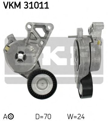 Ролик натяжной приводного ремня - SKF VKM 31011