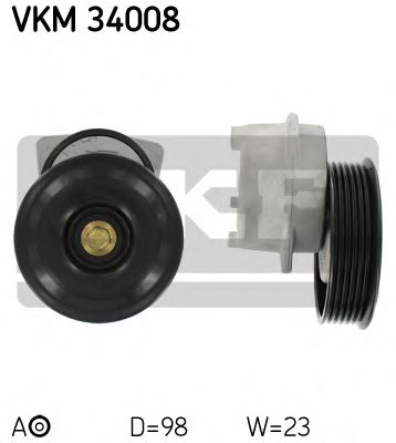 Ролик натяжной навесного оборудования - SKF VKM 34008