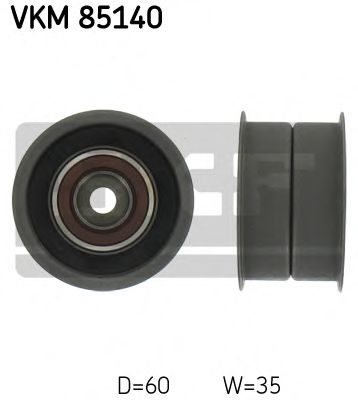 Ролик обводной ремня ГРМ - SKF VKM 85140
