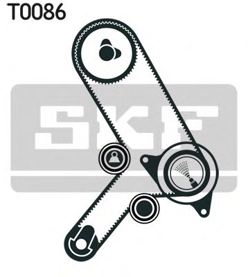 Комплект ремня ГРМ - SKF VKMA 02169