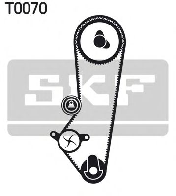 Комплект ремня ГРМ - SKF VKMA 04201