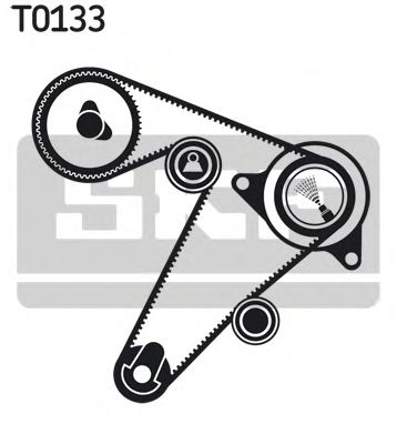 Комплект ремня ГРМ - SKF VKMA 06501