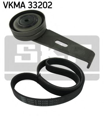 Комплект поликлинового ременного привода - SKF VKMA 33202