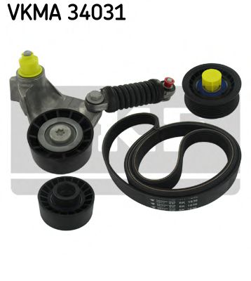 Комплект поликлинового ременного привода - SKF VKMA 34031