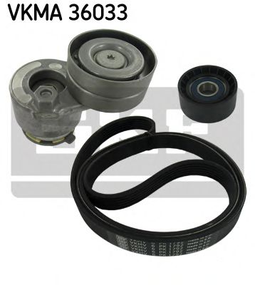 Комплект поликлинового ременного привода - SKF VKMA 36033