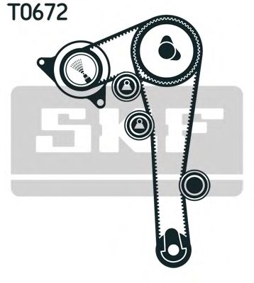 Комплект ремня ГРМ - SKF VKMA 92513