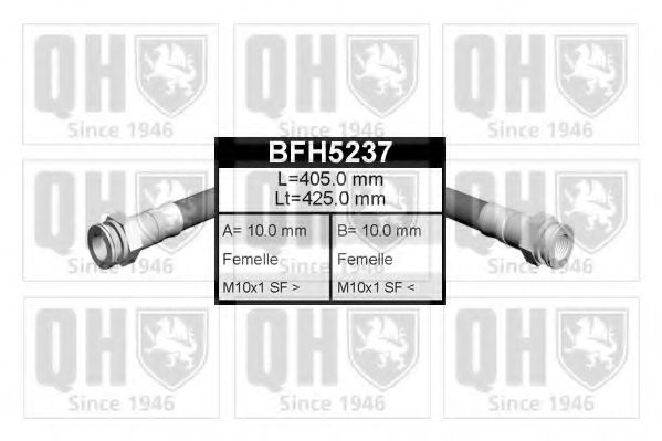 Шланг тормозной - Quinton Hazell BFH5237