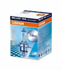 Лампа H4 12V 60/55w P43t super +30% больше света 1 шт. - Osram 64193SUP