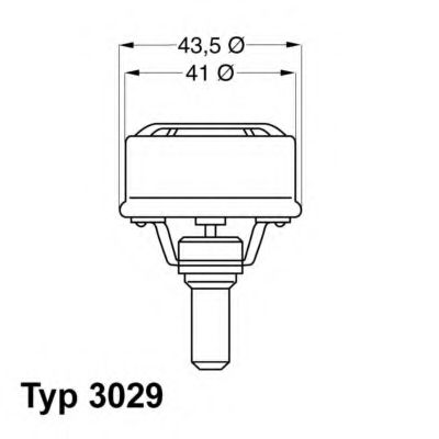 Термостат - Wahler 3029.86