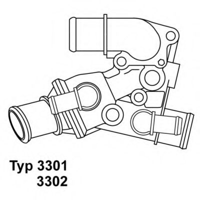 Термостат - Wahler 3302.80D