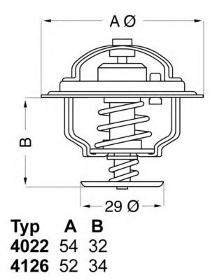Термостат - Wahler 4022.82D1