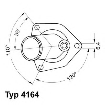 Термостат - Wahler 4164.92D