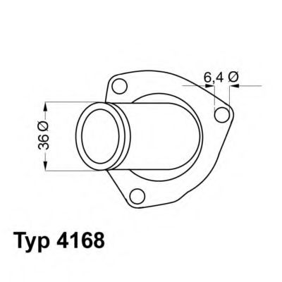 Термостат - Wahler 4168.92D