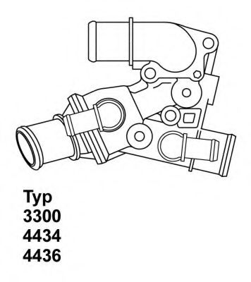 Термостат - Wahler 4436.80D