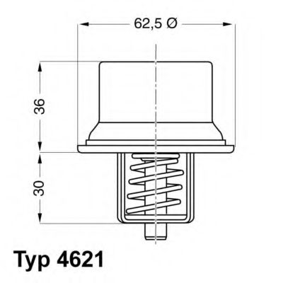 Термостат - Wahler 4621.80D